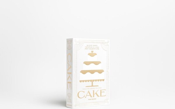 Set di forchettine da dolci bianco/argentato in acciaio inox The Essentials Cake Tools – Printworks