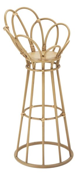 Porta Vaso Panama Tower Ø 28x62 cm in Ferro e Plastica