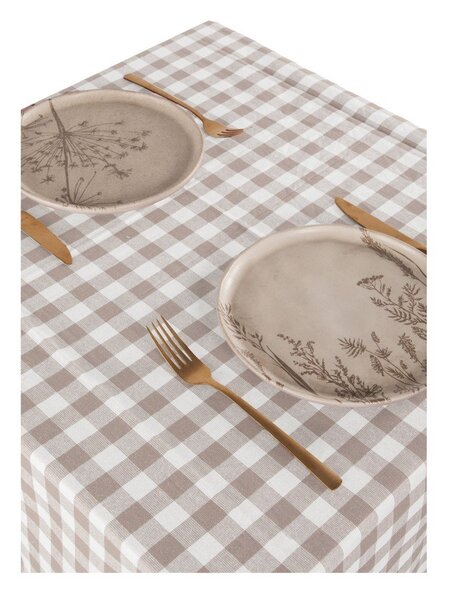 Tovaglia in cotone 150x150 cm Gingham – Tiseco Home Studio