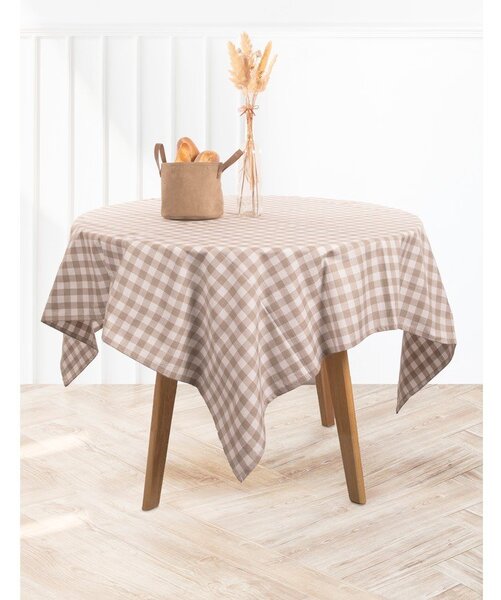 Tovaglia in cotone 150x150 cm Gingham – Tiseco Home Studio