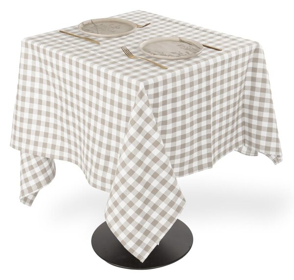 Tovaglia in cotone 150x150 cm Gingham – Tiseco Home Studio