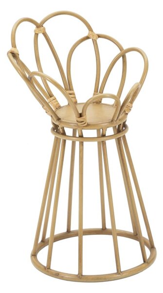 Porta Vaso Panama Tower Ø 28x48 cm in Ferro e Plastica