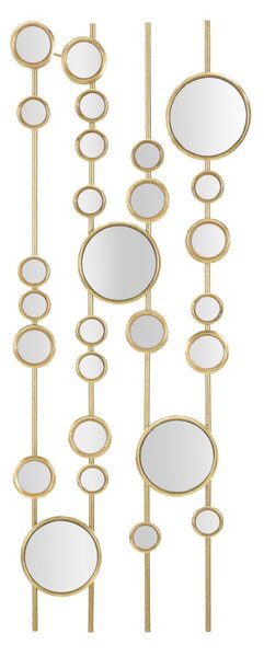 Pannello da Muro Small Mirrors 35,5x1,5x90 cm in Ferro