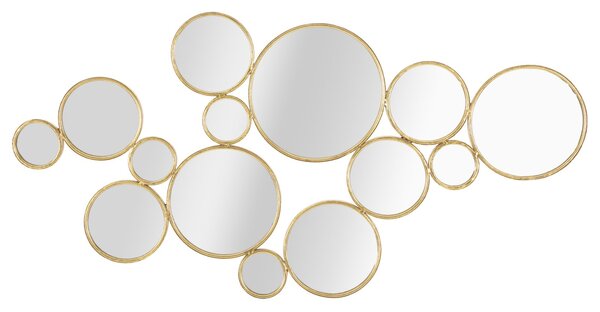 Pannello da Muro Mirrors 100x2,3x51,5 cm in Ferro