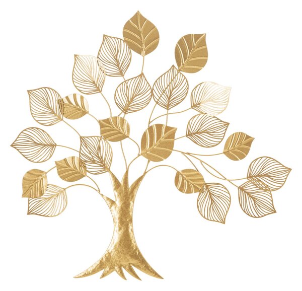 Pannello da Muro Albero Goldy 81x2,5x78 cm in Ferro