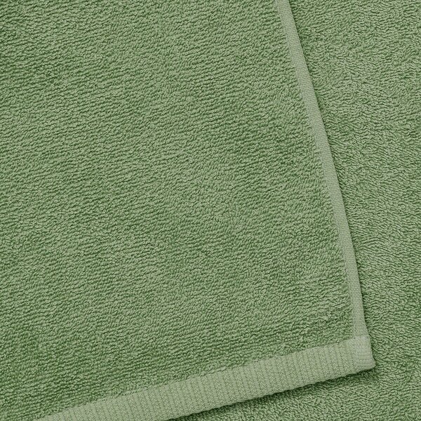 Set di asciugamani con asciugatura rapida/tipo terry verdi in cotone 2 pz 90x140 cm Quick Dry – Catherine Lansfield