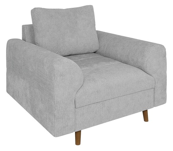 Poltrona grigio chiaro Ariella – Ropez