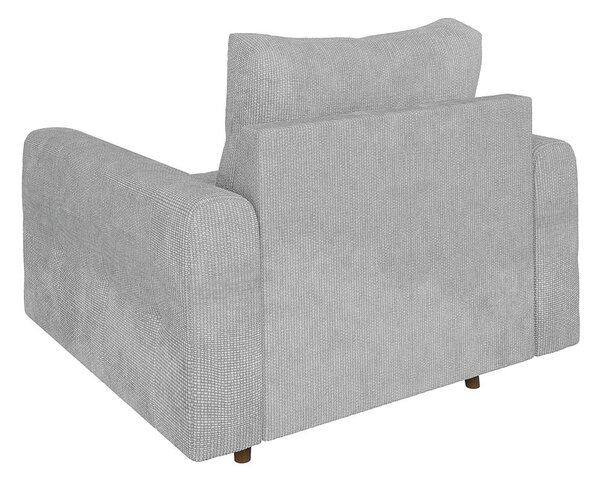 Poltrona grigio chiaro Ariella – Ropez
