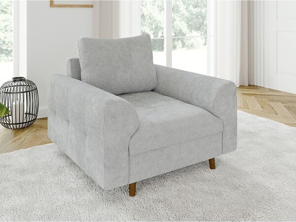 Poltrona grigio chiaro Ariella – Ropez