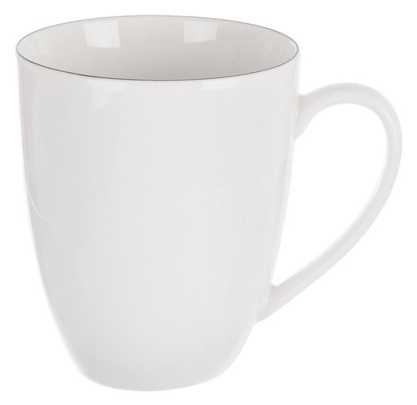 Tazza bianca in porcellana 390 ml Decora – Orion