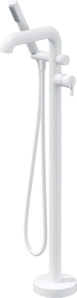 Freestanding bathtub mixer with shower set