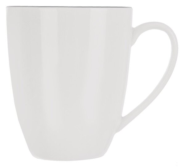 Tazza bianca in porcellana 390 ml Decora – Orion