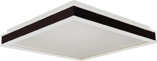 LED, plafoniera, alluminio, nero, L 35 cm