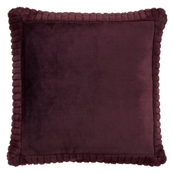 Cuscino decorativo in micropile 55x55 cm Velvet and Faux Fur – Catherine Lansfield
