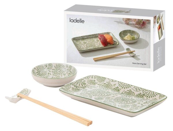 Set per sushi in gres 4 pz Nara – Ladelle
