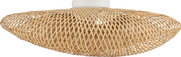 Lampada a sospensione HAVANA M in legno naturale e bianco, 1xE27x25W, bambù, dimensioni: 44x60x60 cm, IP20, Nowodvorski Lighting