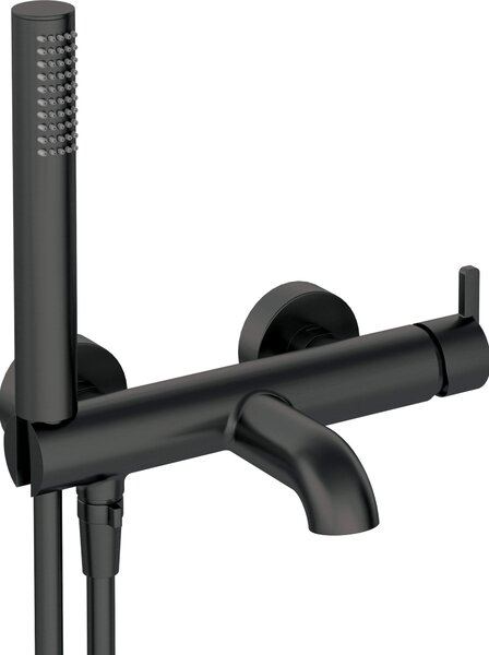 Bathtub mixer with shower set