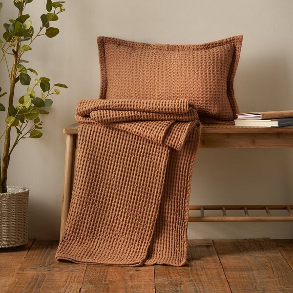Cuscino decorativo in cotone 30x50 cm Jaipur Chunky Waffle – Pineapple Elephant