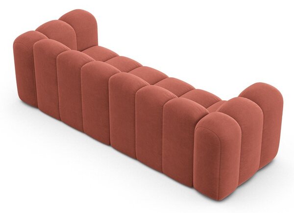 Divano color salmone 228 cm Lupine - Micadoni Home