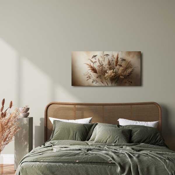 Quadro su tela – Erbe e fiori secchi