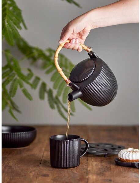 Teiera nera in gres 850 ml Neri – Bloomingville