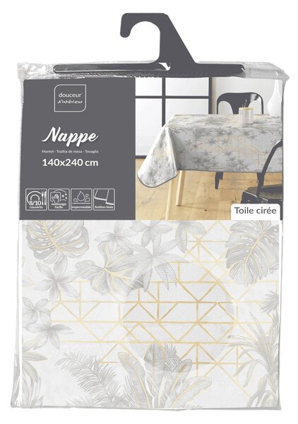 Tovaglia adatta per pulizia con panno umido 140x240 cm Coconut – douceur d'intérieur