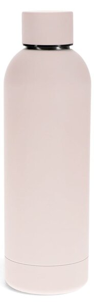 Bottiglia bottiglia da viaggio rosa chiaro in acciaio inox 500 ml – Rex London