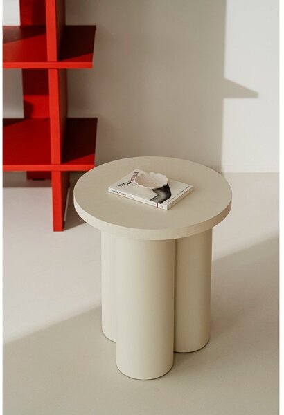 Sgabello beige Oly – noo.ma