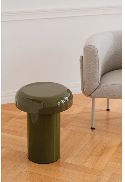 Tavolino rotondo in acciaio ø 40 cm Miko – noo.ma