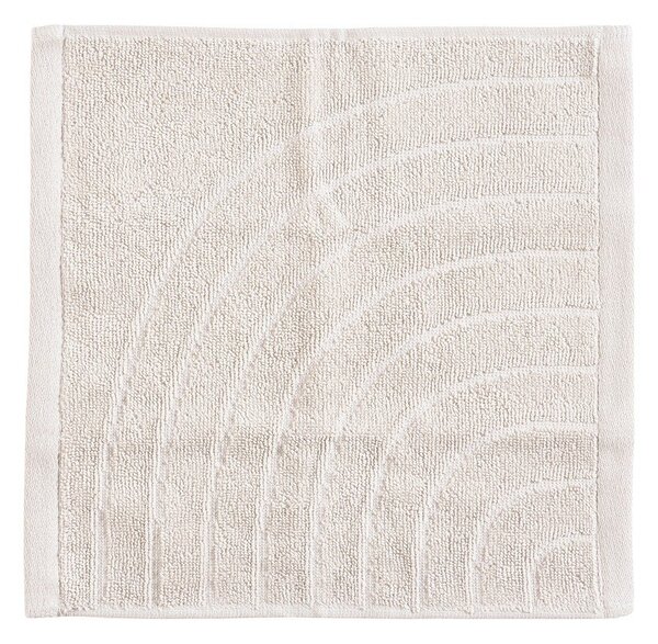 Asciugamano tipo terry grigio chiaro in cotone 30x30 cm Time – Zone