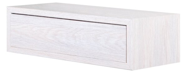 Mensola da Parete 1 Cassetto 45x13,4x20 cm in Fibra di Legno Lego Rovere Imperiale