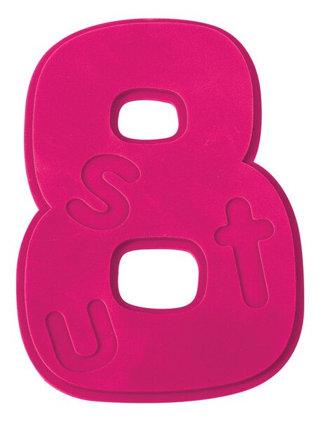 Set di tappetini antiscivolo per bambini 10 pz per la vasca 11x12,5 cm Chifres – MSV