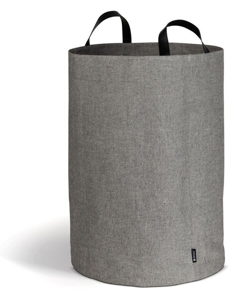 Cesta per il bucato grigia in tessuto 69 l Soft Storage – Bigso