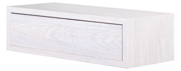 Mensola da Parete 1 Cassetto 45x13,4x20 cm in Fibra di Legno Lego Rovere Imperiale
