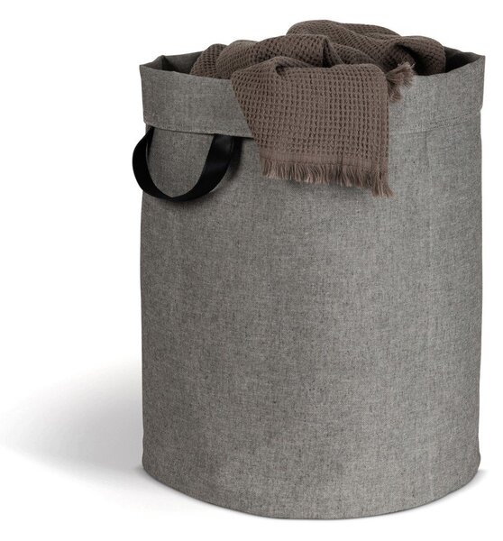 Cesta per il bucato grigia in tessuto 69 l Soft Storage – Bigso