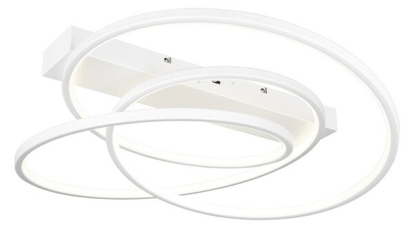 Plafoniera LED bianca dimmerabile 49x64 cm Darvin - Trio