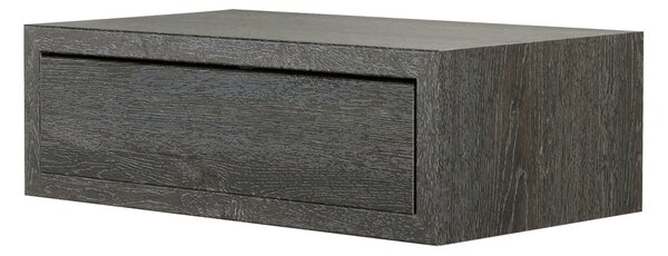 Mensola da Parete 1 Cassetto 45x13,4x23,7 cm in Fibra di Legno Lego Maxi Rovere Scuro