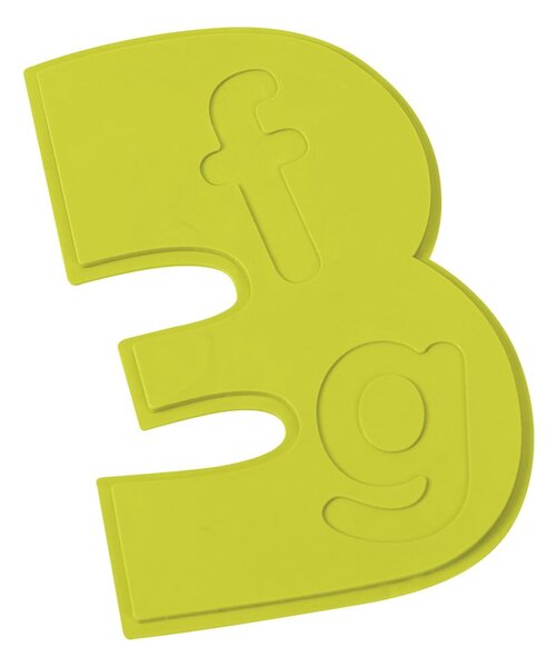 Set di tappetini antiscivolo per bambini 10 pz per la vasca 11x12,5 cm Chifres – MSV
