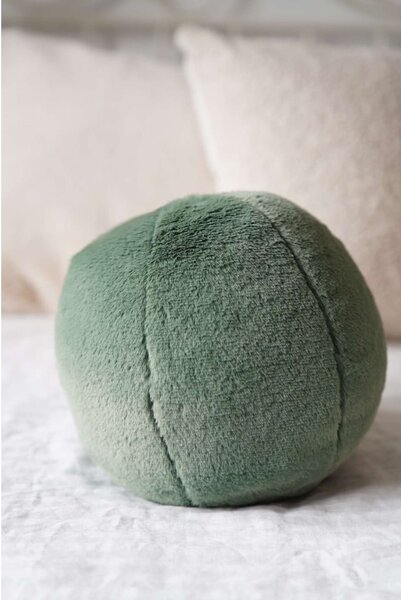 Cuscino decorativo in micropile ø 25 cm Top – Mioli Decor
