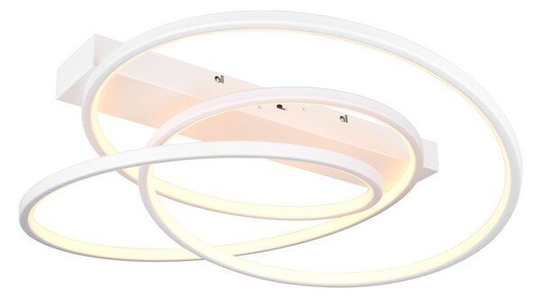 Plafoniera LED bianca dimmerabile 49x64 cm Darvin - Trio