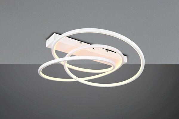 Plafoniera LED bianca dimmerabile 49x64 cm Darvin - Trio