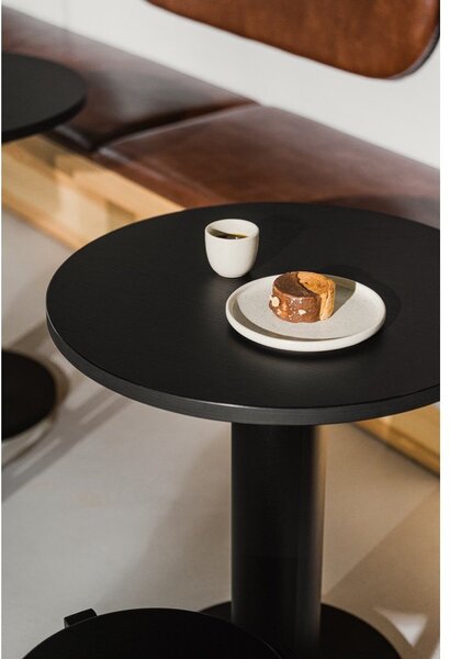 Tavolo da pranzo rotondo con piano effetto rovere ø 65 cm Sool – noo.ma