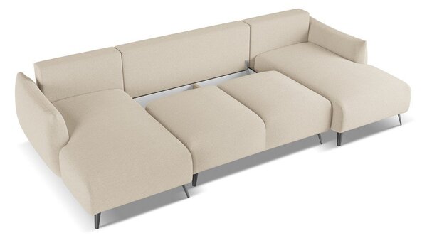 Divano angolare beige Malie – Makamii