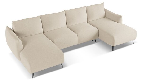 Divano angolare beige Malie – Makamii