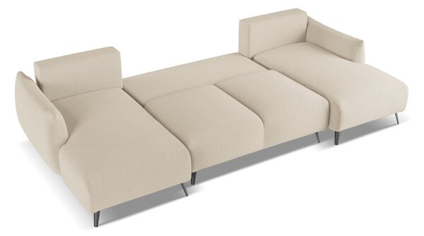 Divano angolare beige Malie – Makamii