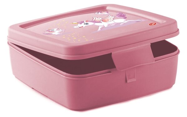 Portapranzo per bambini rosa Unicorn – Snips