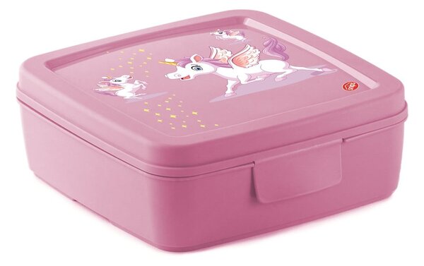 Portapranzo per bambini rosa Unicorn – Snips
