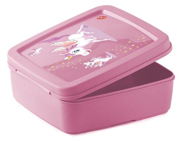 Portapranzo per bambini rosa Unicorn – Snips