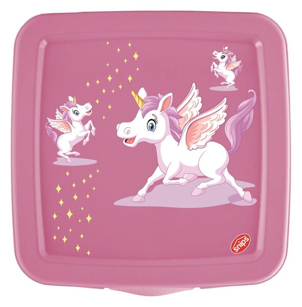 Portapranzo per bambini rosa Unicorn – Snips