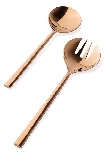 Mestoli da insalata in acciaio inox 2 pz Hestia – Bizzotto